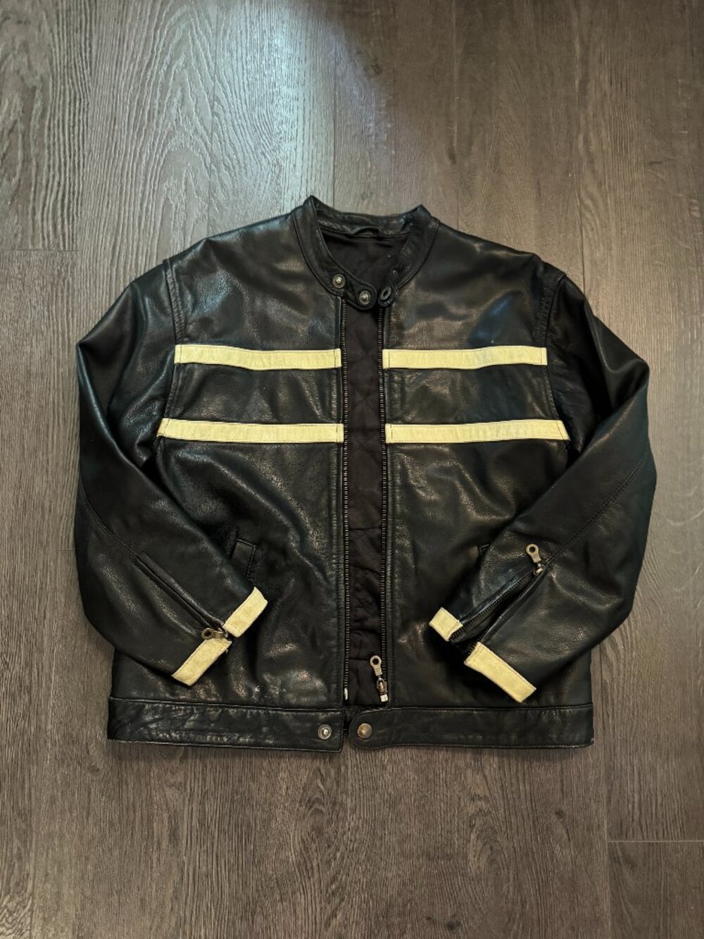 VINTAGE WOMEN'S XS-S BIKER STYLE RIDER'S JACKET PREOWNED
